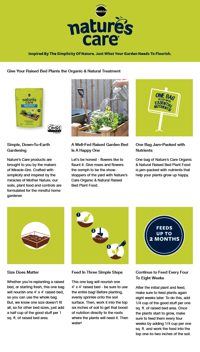 MiracleGro 3 lbs. Raised Bed Plant Food333151005 The Home Depot